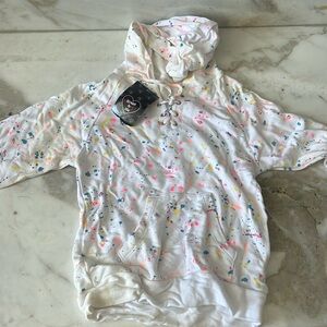Flowers by Zoe little girls sweatshirt